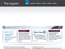 Tablet Screenshot of navagate.com